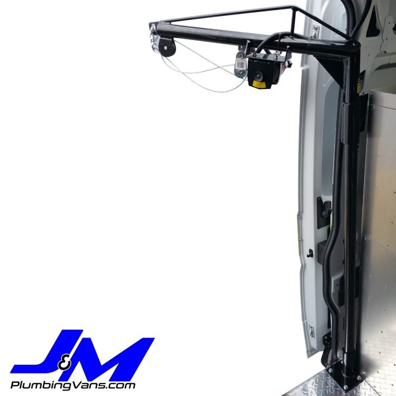 RAM ProMaster High Roof Side Door Electric Hoist Kit SKU 130035