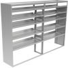Cube Shelving Unit, Pipe Tray, 18"D x 66"H x 95"L (#360063)