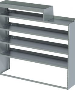 ProMaster Tapered Shelving Unit, RH Notched, 18"D x 65"H x 70"L (#360154)