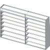 ProMaster, Pipe Tray Shelving Unit, 18"D x 71" x 117"L, Tall Edition (#360327)