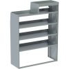 Sprinter Tapered Shelving Unit, LH Notched, 18"D x 65"H x 48"L (#360049)