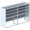 Cube Shelving Unit, Std. Tray, 23"D x 61"H x 108"L (#360073)