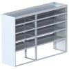 Cube Shelving Unit, Std. Tray, 23"D x 65"H x 91"L (#360078)