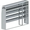 Transit Tapered Shelving Unit, Pipe Tray, 18"D x 65"H x 94"L (#360181)