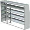 ProMaster Tapered Shelving Unit, Pipe Tray, 18"D x 61"H x 94"L (#360203)