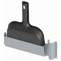 Small Dust Pan & Dust Broom Holder - Small