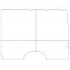 Sprinter Interior Wall Panels HR 170WB Std. Passenger-side