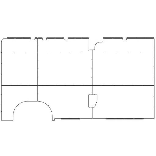 ProMaster Interior Wall Panels HR 159WB Std. Driver-side