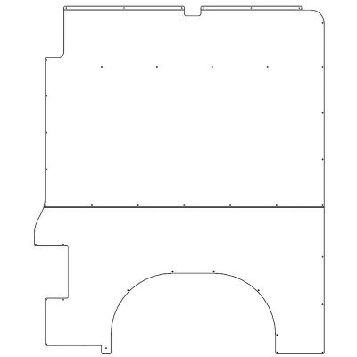 ProMaster Interior Wall Panels High Roof 136WB Passenger-side ...