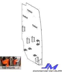 19+ Sprinter Door PanelHigh Roof Rear Full Driver