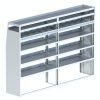 Nissan NV High RoofTapered Shelving Unit, Pipe Tray18"D x 65"H x 95"LSKU: 360128