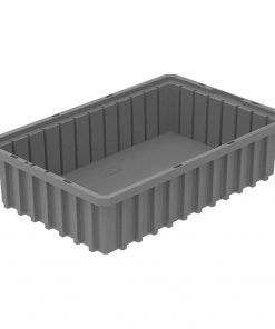 Divider Bin Set 16.5"D x 10.88"W x 4"T SKU: 520006 - Grey, Bin Only (no dividers)