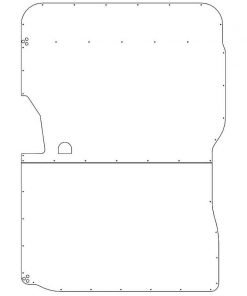 Sprinter Interior Sliding Door Panels High Roof Full - Smooth