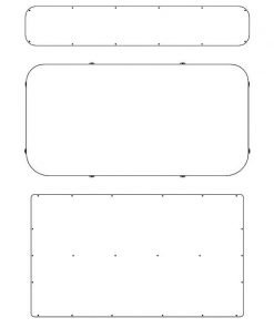 ProMaster Interior Sliding Door Factory Panel High Roof - Tread Brite
