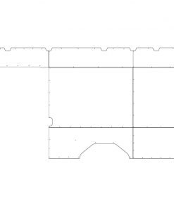 Transit Interior Wall Panels High Roof 148WB Ext. Passenger-side - Tread Brite