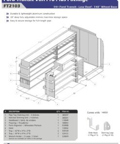 Transit Low-Roof 148WB Pro Plus Package