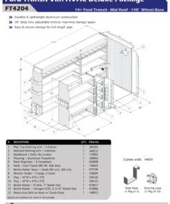 Transit Mid-Roof 148WB HVAC Deluxe Package