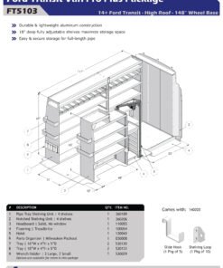 Transit High-Roof 148WB Pro Plus Package