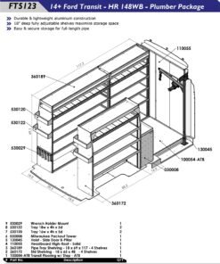 Transit High-Roof 148WB Plumber Package