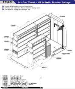 Transit High-Roof 148WB Plumber Package