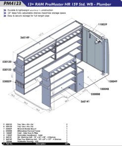 ProMaster High-Roof 159WB Plumber
