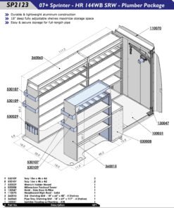 Sprinter High-Roof 144WB SRW Plumber Package
