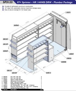Sprinter High-Roof 144WB DRW Plumber Package
