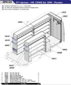 Sprinter High-Roof 170WB SRW Plumber Package