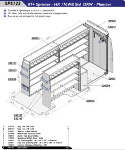 Sprinter High-Roof 170WB DRW Plumber Package