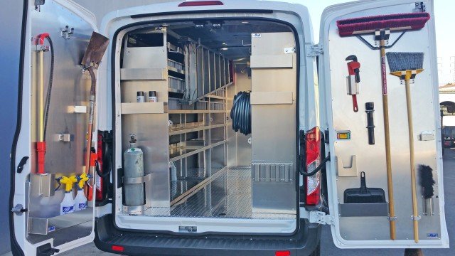 Plumbingvans Com Commercial Van, Plumbing Van Shelving